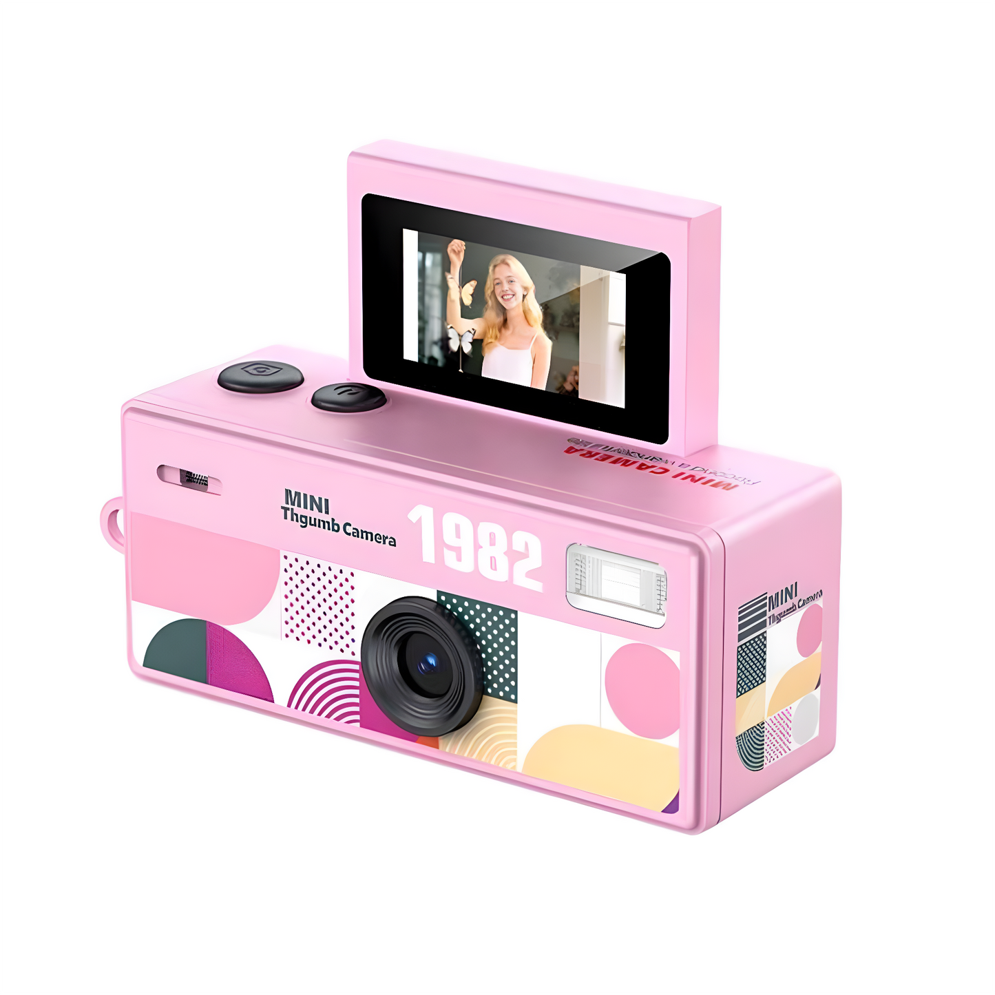 Mini Cámara Vintage para Besties